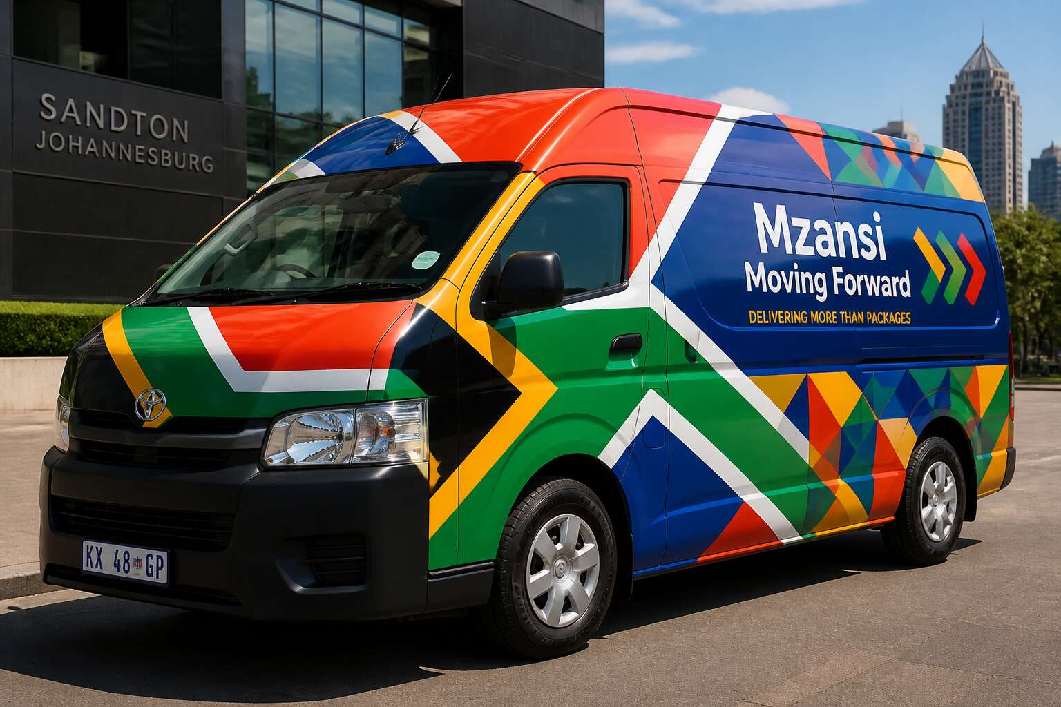 custom printed vehicle wrap south africa